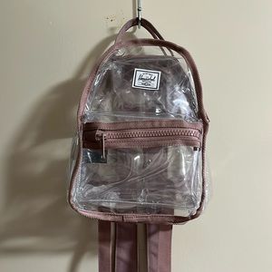 Herschel Supply Company Clear and Pink Backpack